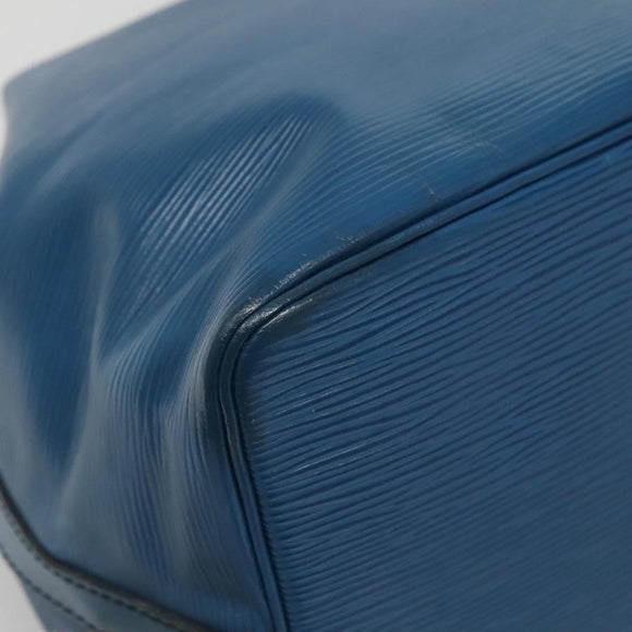 LOUIS VUITTON Epi Petit Noe Shoulder Bag Blue M44105 LV Auth 136638