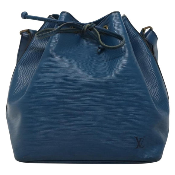 LOUIS VUITTON Epi Petit Noe Shoulder Bag Blue M44105 LV Auth 136638