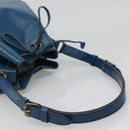 LOUIS VUITTON Epi Petit Noe Shoulder Bag Blue M44105 LV Auth 136638-7