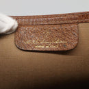 GUCCI GG Supreme Web Sherry Line Tote Bag PVC Beige 39 002 4487 Auth 136646-17