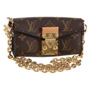LOUIS VUITTON Monogram Bitsy Pouch M00991 LV Auth 136651M-1