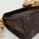 LOUIS VUITTON Monogram Bitsy Pouch M00991 LV Auth 136651M-14