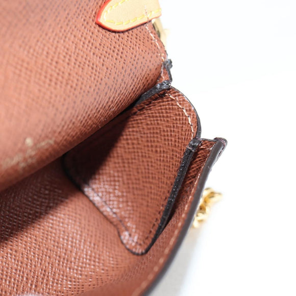 LOUIS VUITTON Monogram Bitsy Pouch M00991 LV Auth 136651M