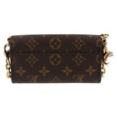 LOUIS VUITTON Monogram Bitsy Pouch M00991 LV Auth 136651M-2