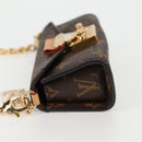 LOUIS VUITTON Monogram Bitsy Pouch M00991 LV Auth 136651M-3
