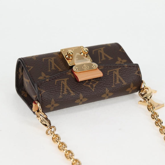 LOUIS VUITTON Monogram Bitsy Pouch M00991 LV Auth 136651M