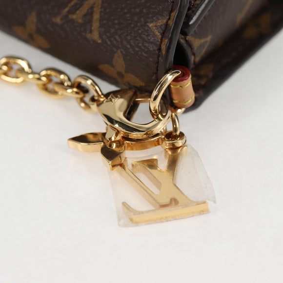 LOUIS VUITTON Monogram Bitsy Pouch M00991 LV Auth 136651M