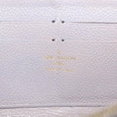 LOUIS VUITTON Monogram Empreinte Zippy Wallet Purple M83225 LV Auth 136652-13