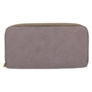 LOUIS VUITTON Monogram Empreinte Zippy Wallet Purple M83225 LV Auth 136652-2