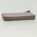 LOUIS VUITTON Monogram Empreinte Zippy Wallet Purple M83225 LV Auth 136652-6