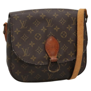 LOUIS VUITTON Monogram Saint Cloud GM Shoulder Bag M51242 LV Auth 136655
