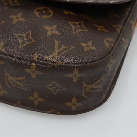 LOUIS VUITTON Monogram Saint Cloud GM Shoulder Bag M51242 LV Auth 136655