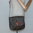 LOUIS VUITTON Monogram Saint Cloud GM Shoulder Bag M51242 LV Auth 136655-24