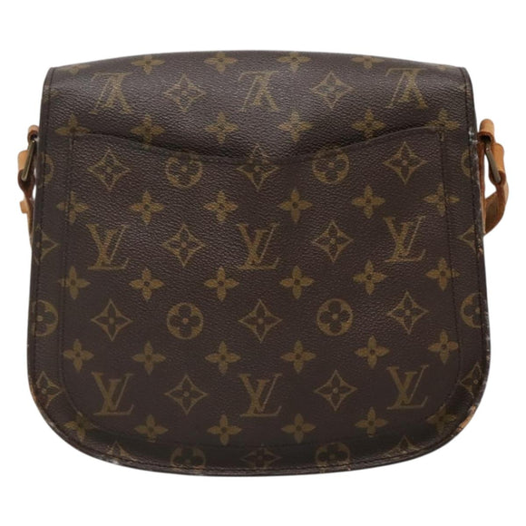 LOUIS VUITTON Monogram Saint Cloud GM Shoulder Bag M51242 LV Auth 136655