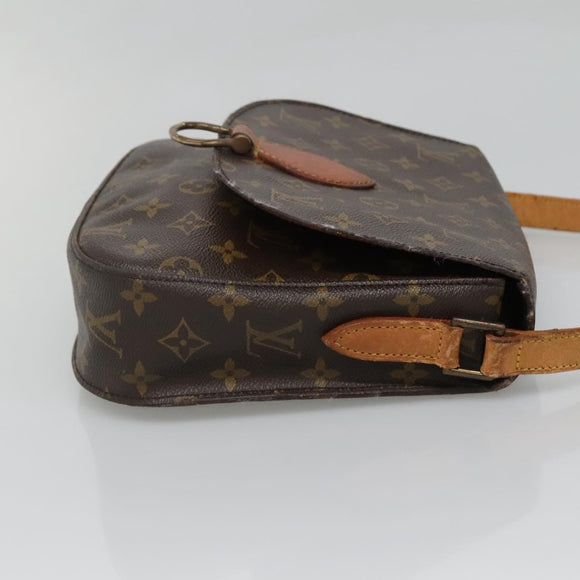 LOUIS VUITTON Monogram Saint Cloud GM Shoulder Bag M51242 LV Auth 136655