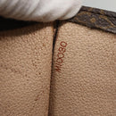 LOUIS VUITTON Monogram Sac Plat Hand Bag M51140 LV Auth 136656-18