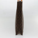 LOUIS VUITTON Monogram Sac Plat Hand Bag M51140 LV Auth 136656-4