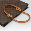 LOUIS VUITTON Monogram Sac Plat Hand Bag M51140 LV Auth 136656-6