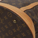 LOUIS VUITTON Monogram Bucket GM Shoulder Bag M42236 LV Auth 136660-14