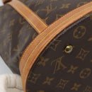 LOUIS VUITTON Monogram Bucket GM Shoulder Bag M42236 LV Auth 136660-9
