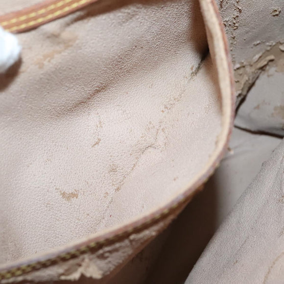 LOUIS VUITTON Monogram Bucket GM Shoulder Bag M42236 LV Auth 136660