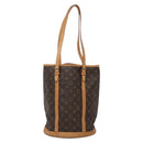 LOUIS VUITTON Monogram Bucket GM Shoulder Bag M42236 LV Auth 136660-13