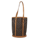 LOUIS VUITTON Monogram Bucket GM Shoulder Bag M42236 LV Auth 136660-2