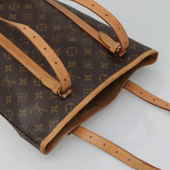LOUIS VUITTON Monogram Bucket GM Shoulder Bag M42236 LV Auth 136660