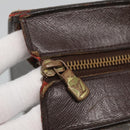 LOUIS VUITTON Damier Ebene Venice GM Hand Bag N51146 LV Auth 136661-19