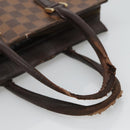 LOUIS VUITTON Damier Ebene Venice GM Hand Bag N51146 LV Auth 136661-8