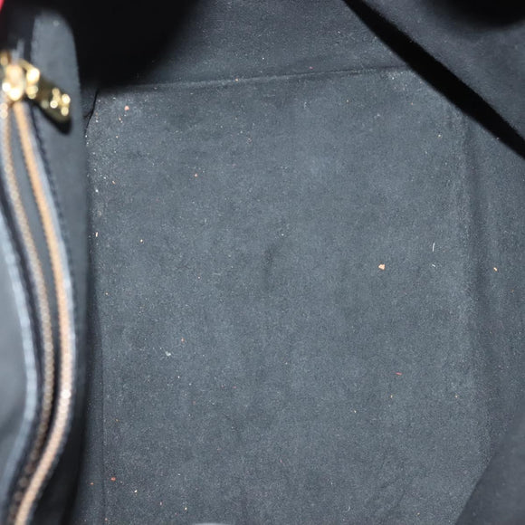 LOUIS VUITTON Epi Noe Shoulder Bag Bicolor Black Red M44017 LV Auth 136663