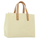 LOUIS VUITTON Monogram Vernis Reade PM Hand Bag Perle M91336 LV Auth 136665-1