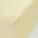 LOUIS VUITTON Monogram Vernis Reade PM Hand Bag Perle M91336 LV Auth 136665-16