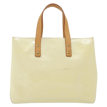 LOUIS VUITTON Monogram Vernis Reade PM Hand Bag Perle M91336 LV Auth 136665 - 0