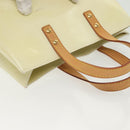 LOUIS VUITTON Monogram Vernis Reade PM Hand Bag Perle M91336 LV Auth 136665-7