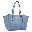 GUCCI Tote Bag Leather Light Blue 354408 Auth 136670-1