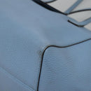 GUCCI Tote Bag Leather Light Blue 354408 Auth 136670-9