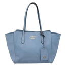 GUCCI Tote Bag Leather Light Blue 354408 Auth 136670-13