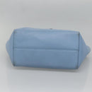 GUCCI Tote Bag Leather Light Blue 354408 Auth 136670-5