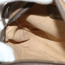 GUCCI GG Supreme Web Sherry Line Bag PVC Beige Gold 89 02 066 Auth 136671-19