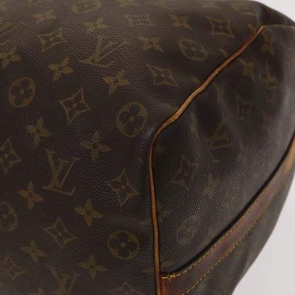 LOUIS VUITTON Monogram Keepall Bandouliere 50 Boston Bag M41416 LV Auth 136674