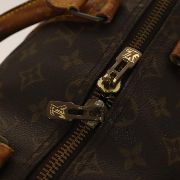 LOUIS VUITTON Monogram Keepall Bandouliere 50 Boston Bag M41416 LV Auth 136674