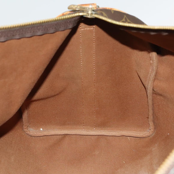 LOUIS VUITTON Monogram Keepall Bandouliere 50 Boston Bag M41416 LV Auth 136674