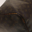 LOUIS VUITTON Monogram Keepall 55 Boston Bag M41424 LV Auth 136675-9