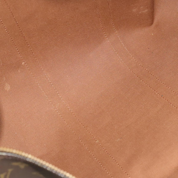 LOUIS VUITTON Monogram Keepall 55 Boston Bag M41424 LV Auth 136675