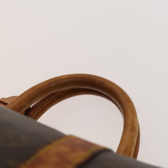 LOUIS VUITTON Monogram Keepall 55 Boston Bag M41424 LV Auth 136675