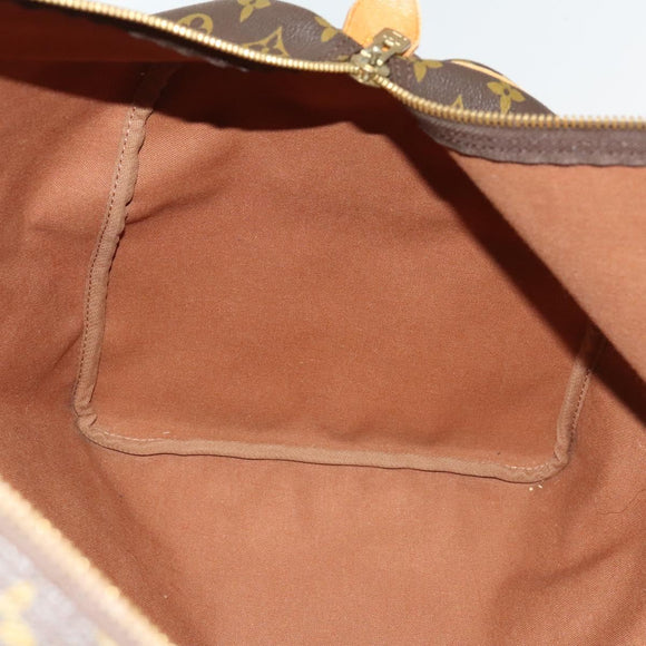 LOUIS VUITTON Monogram Keepall 60 Boston Bag M41422 LV Auth 136677