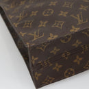 LOUIS VUITTON Monogram Sac Plat Hand Bag M51140 LV Auth 136681-16