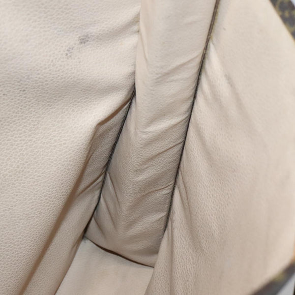 LOUIS VUITTON Monogram Sac Plat Hand Bag M51140 LV Auth 136681