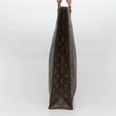 LOUIS VUITTON Monogram Sac Plat Hand Bag M51140 LV Auth 136681-3